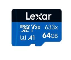 MEMORY MICRO SDXC 64GB UHS-I/LMS0633064G-BNNNG LEXAR