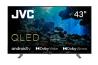 TV Set|JVC|43"|4K/Smart|QLED|3840x2160|Wireless LAN|Bluetooth|Android|LT-43VAQ6200
