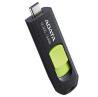 MEMORY DRIVE FLASH USB-C 64GB/ACHO-UC300-64G-RBK/GN ADATA