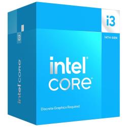 CPU|INTEL|Desktop|Core i3|i3-14100F|Raptor Lake|3500 MHz|Cores 4|12MB|Socket LGA1700|58 Watts|BOX|BX8071514100FSRMX2