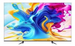 TV Set|TCL|55"|4K/Smart|QLED|3840x2160|2 GB|Wireless LAN|Bluetooth|Google TV|55C645