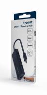 I/O HUB USB-C 4PORT/UHB-CM-U3P4-02 GEMBIRD