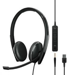 EPOS SENNHEISER ADAPT 165T USB II WITH USB-A, 3.5MM JACK WIRED DOUBLE-SIDED INLINE CALL CONTROL MS | 1000902