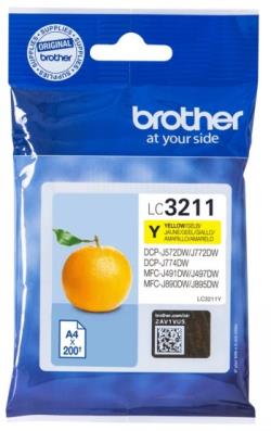 BROTHER LC3211Y TONER YELLOW 200P