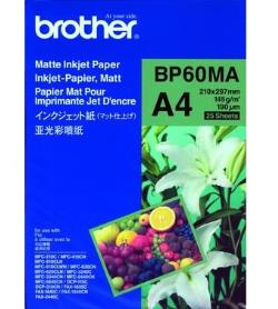 BROTHER MATTE INKJET PAPER A4 (25SH) | BP60MA