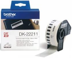 BROTHER DK22211 WHITE FILM TAPE 29MM