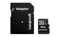 GOODRAM 32GB MICRO CARD CL 10 UHS I + ADAPTER | M1AA-0320R12