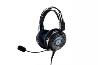 AUDIO-TECHNICA HIGH-FIDELITY OPEN-BACK GAMING HEADSET ATH-GDL3BK, BLACK