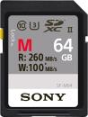 Sony memory card SDXC 64GB M-Series UHS-II 