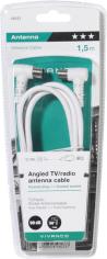 Vivanco coaxial cable angled 1.5m (48033)