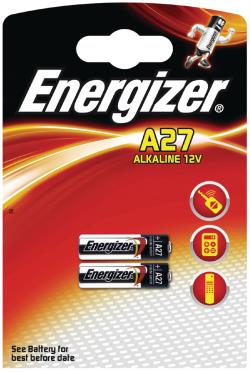 Energizer battery A27 2pcs | 7638900393330