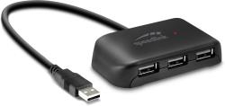 Speedlink USB hub Snappy Evo USB 2.0 4-port (SL-140004) | SL-140004-BK