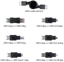 Vivanco adapter kit USB 6pcs  (45259)