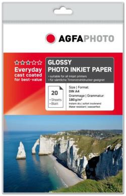 Agfaphoto photo paper A4 Everyday Glossy 180g 20 sheets | AP18020A4NEU