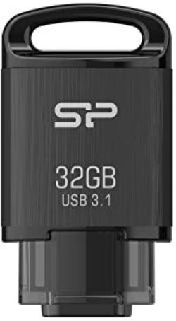 Silicon Power flash drive 32GB Mobile C10, black | SP032GBUC3C10V1K