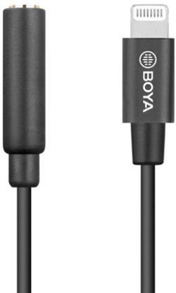 Boya adapter BY-K3 3.5mm TRRS - Lightning