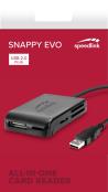 Speedlink memory card reader Snappy Evo (SL-150002-BK)