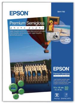 Epson photo paper 10x15 Premium Semigloss 251g 50 sheets | C13S041765