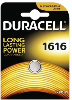 Duracell battery CR1616/DL1616 3V/1B | 5000394030336