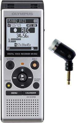 Olympus recorder WS-852 + ME52 microphone, grey | V415121SE020