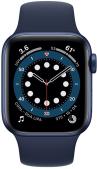 Apple Watch 6 GPS 40mm Sport Band, blue/deep navy