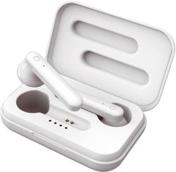 Platinet earphones Sport + charging station PM1040 Aura, white | 45293