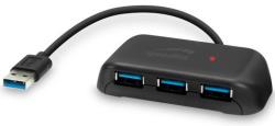 Speedlink USB hub Snappy Evo 4-port (SL140106) | SL-140106-BK