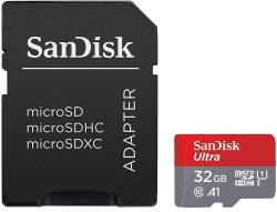 Sandisk memory card microSDHC 32GB Ultra 120MB/s A1 + adapter | SDSQUA4-032G-GN6TA