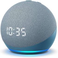Amazon Echo Dot 4 Clock, twilight blue | B085M6N2XM