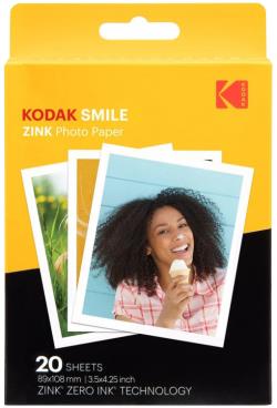 Kodak photo paper Zink 3x4 20 sheets | RODZL3X420