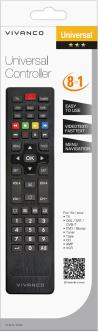 Vivanco universal remote 8in1 (61006)