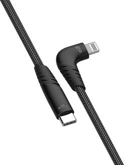 Silicon Power cable USB-C - Lightning Boost Link Nylon 1m, gray (LK50CL) | SP1M0ASYLK50CL1G