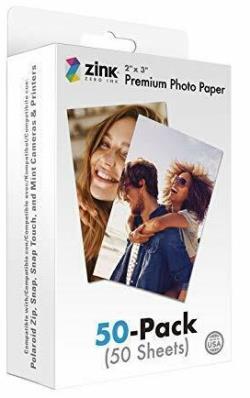 Polaroid Zink Media 2x3" 50pcs | ZINKPZ2X350