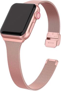 Tech-Protect watch strap MilaneseBand Apple Watch 4/5/6/7/SE 38/40/41mm, rose gold | 9589046917707