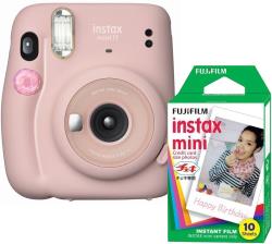 Fujifilm Instax Mini 11, blush pink + film | 4779051160105