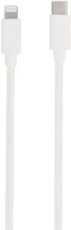 Vivanco cable Lightning - USB-C 50cm, white (62758)