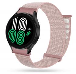 Tech-Protect watch strap Nylon Samsung Galaxy Watch4, pearl pink | 9589046919244