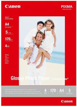Canon photo paper GP-501 A4 Glossy 170g 5 sheets | 0775B076