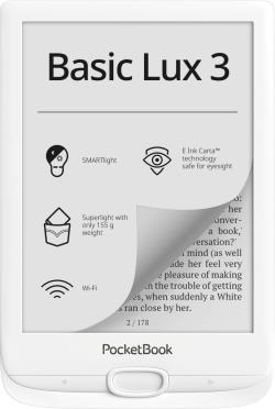 PocketBook Basic Lux 3 6", white | PB617-P-WW
