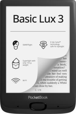 PocketBook Basic Lux 3 6", black | PB617-P-WW