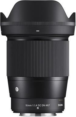 Sigma 16mm f/1.4 DC DN Contemporary lens for Fujifilm | 402975
