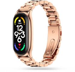 Tech-Protect watch strap Stainless Xiaomi Mi Band 7, rose gold | 9589046923517
