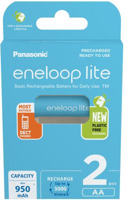 Panasonic eneloop rechargeable battery Lite AA 950 2BP | BK-3LCCE/2BE