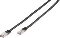 Vivanco network cable CAT 6 2m, black (45316)