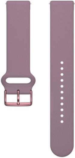 Polar watch strap 20mm S-L T, purple silicone | 910106987