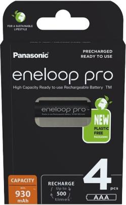 Panasonic eneloop rechargeable battery Pro AAA 930 4BP | BK-4HCDE/4BE