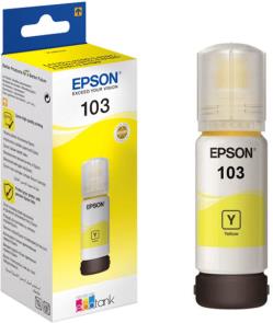 Epson ink 103 EcoTank, yellow | C13T00S44A