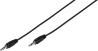 Vivanco cable 3.5mm - 3.5mm 1m, black (35810)