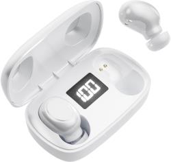 Platinet wireless earbuds Mist, white  (PM1020W) | 45823