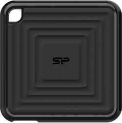 Silicon Power external SSD 512GB PC60 USB-C, black | SP512GBPSDPC60CK